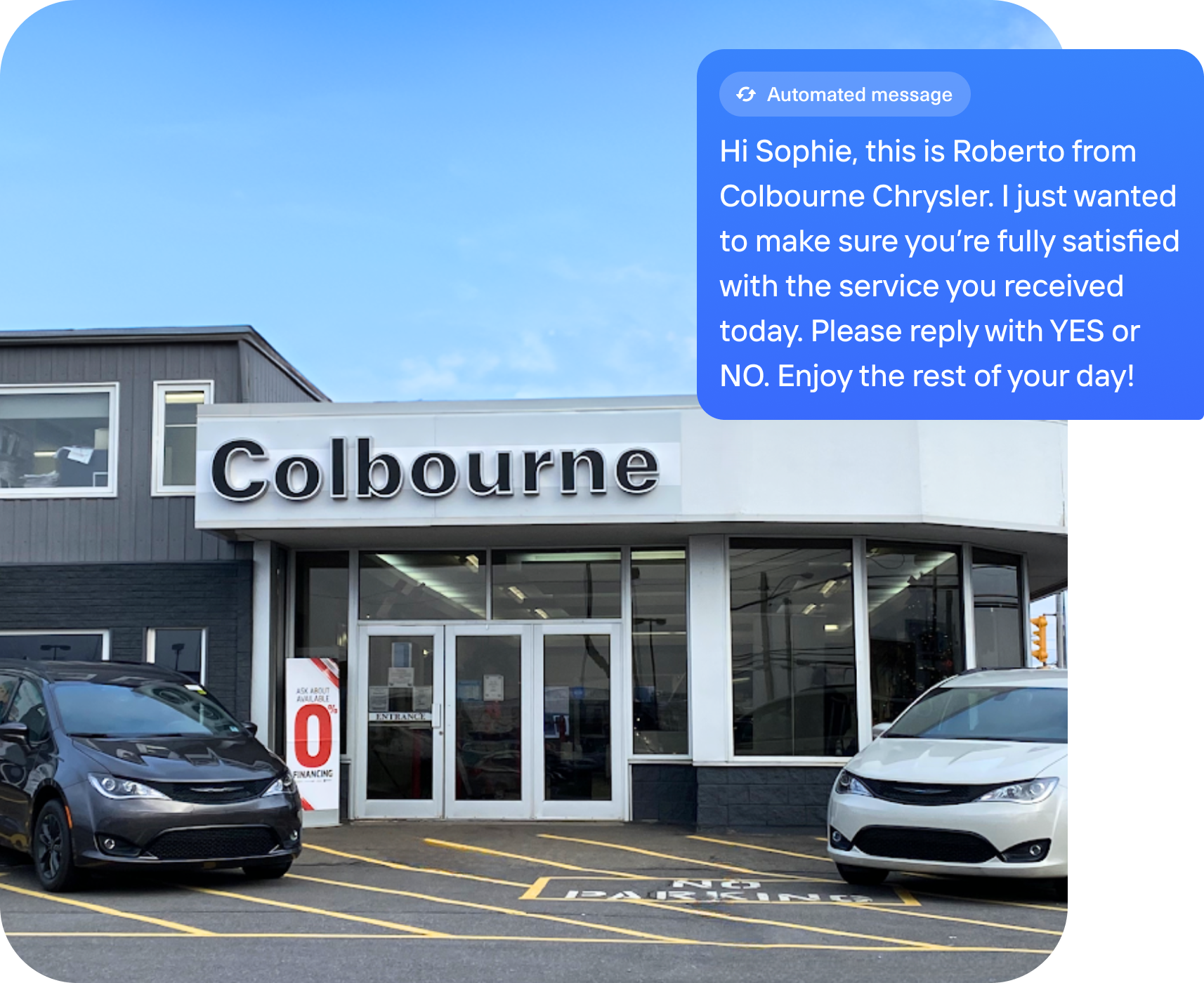 Colbourne Chryser dealership